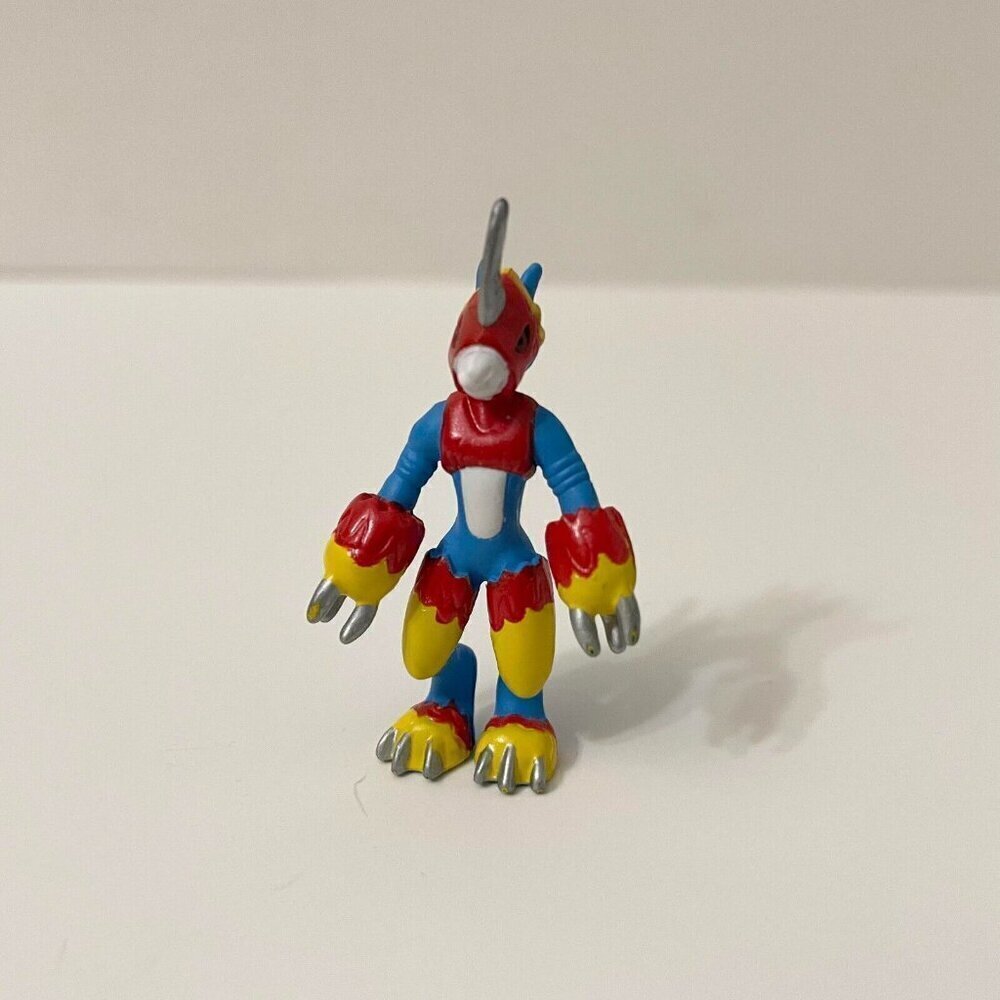 2000 Bandai Digimon Mini Figure Fladramon Flamedramon 2 Inch Digital Monsters